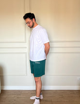 Printed Melton Set Green